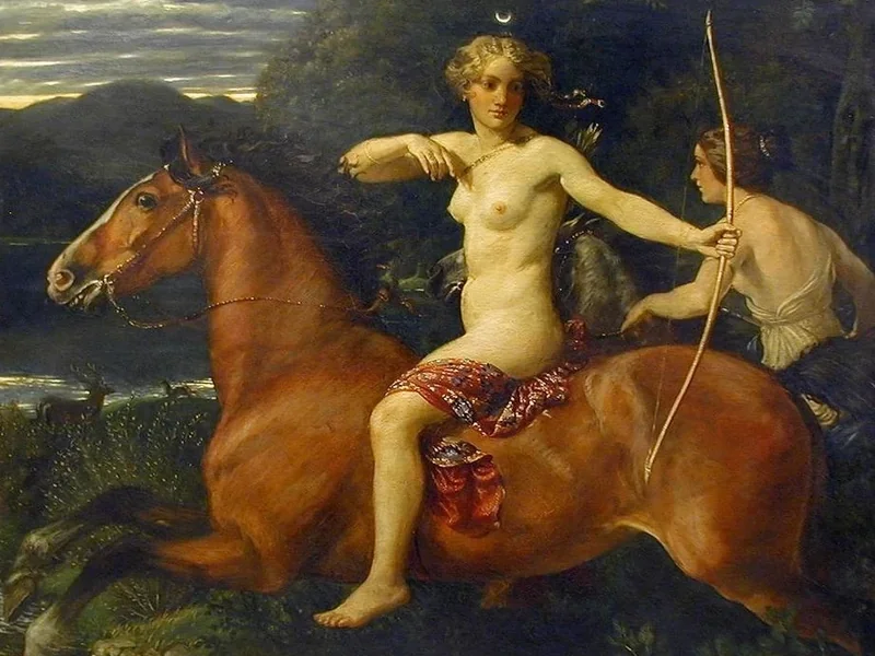 1868-Theodor Bohnenberger - Diana, 1940